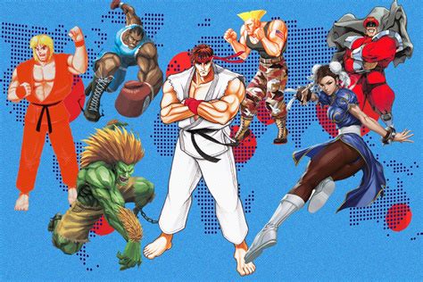 all characters of street fighter